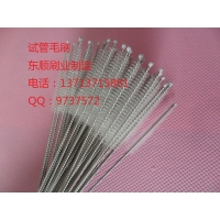 尼龍管道刷，鐵絲扭刷，白色試管刷